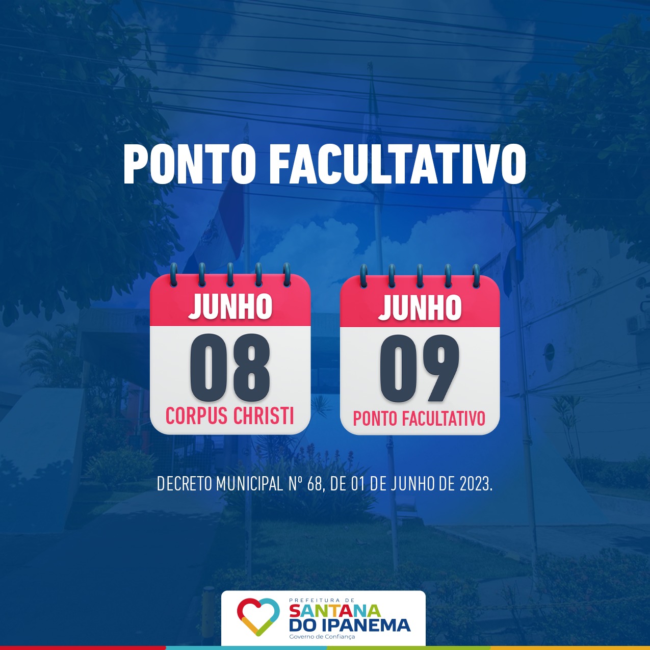 Confira os serviços que vão funcionar nos dias 1° e 2 de agosto, ponto  facultativo e feriado em Luís Eduardo Magalhães - Se Liga Barreiras -  Compartilhando a notícia até você!